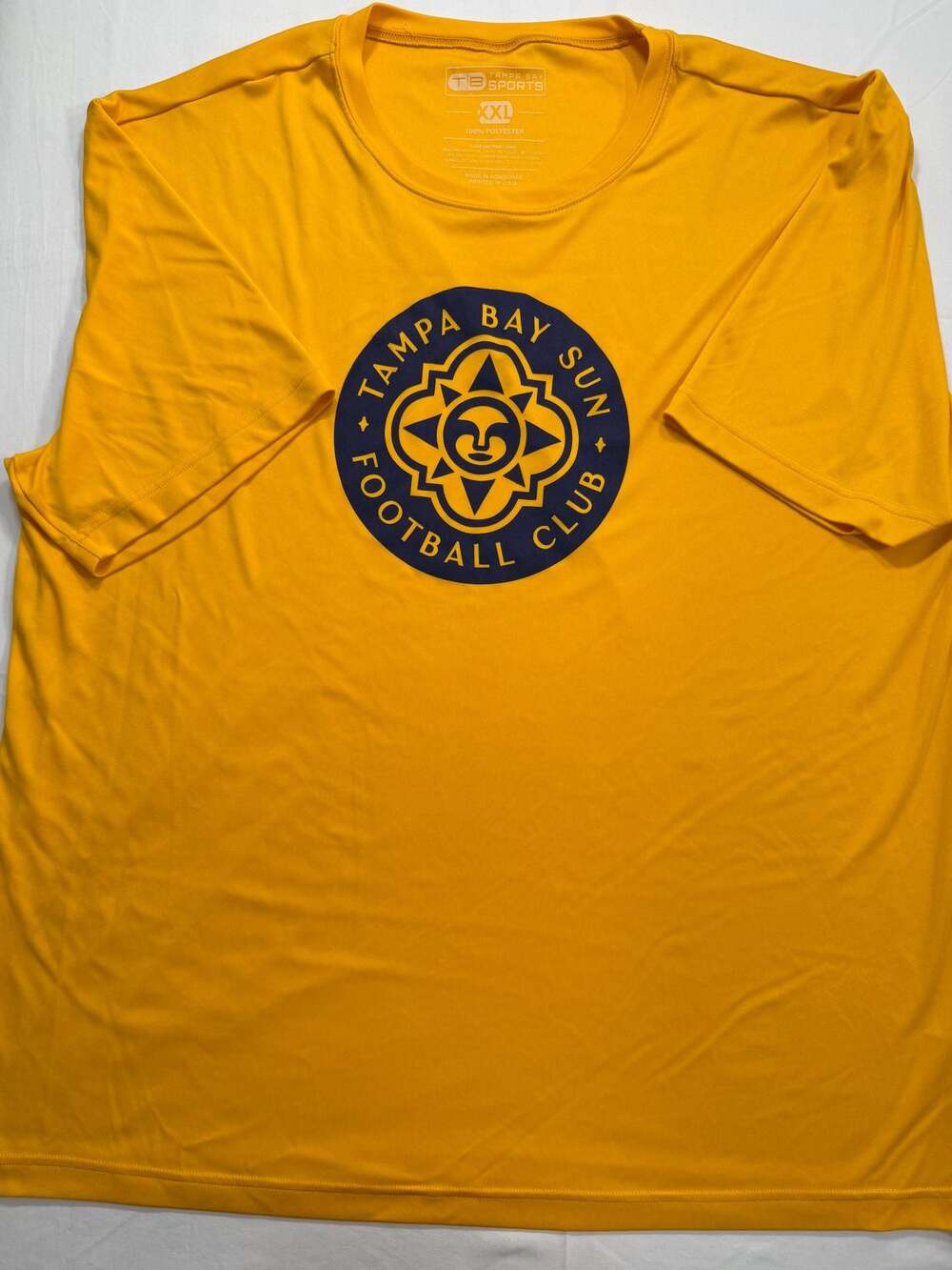 Men's Tampa Bay Sun FC Gold Performance Tee Yellow
